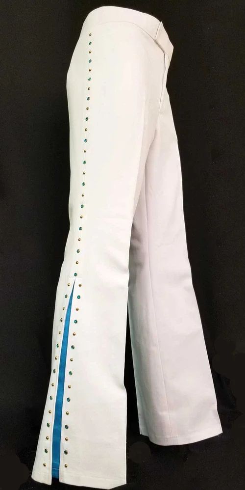 Rhinestone Stripe Bell Bottom Pants — B&K Enterprises Costume Company