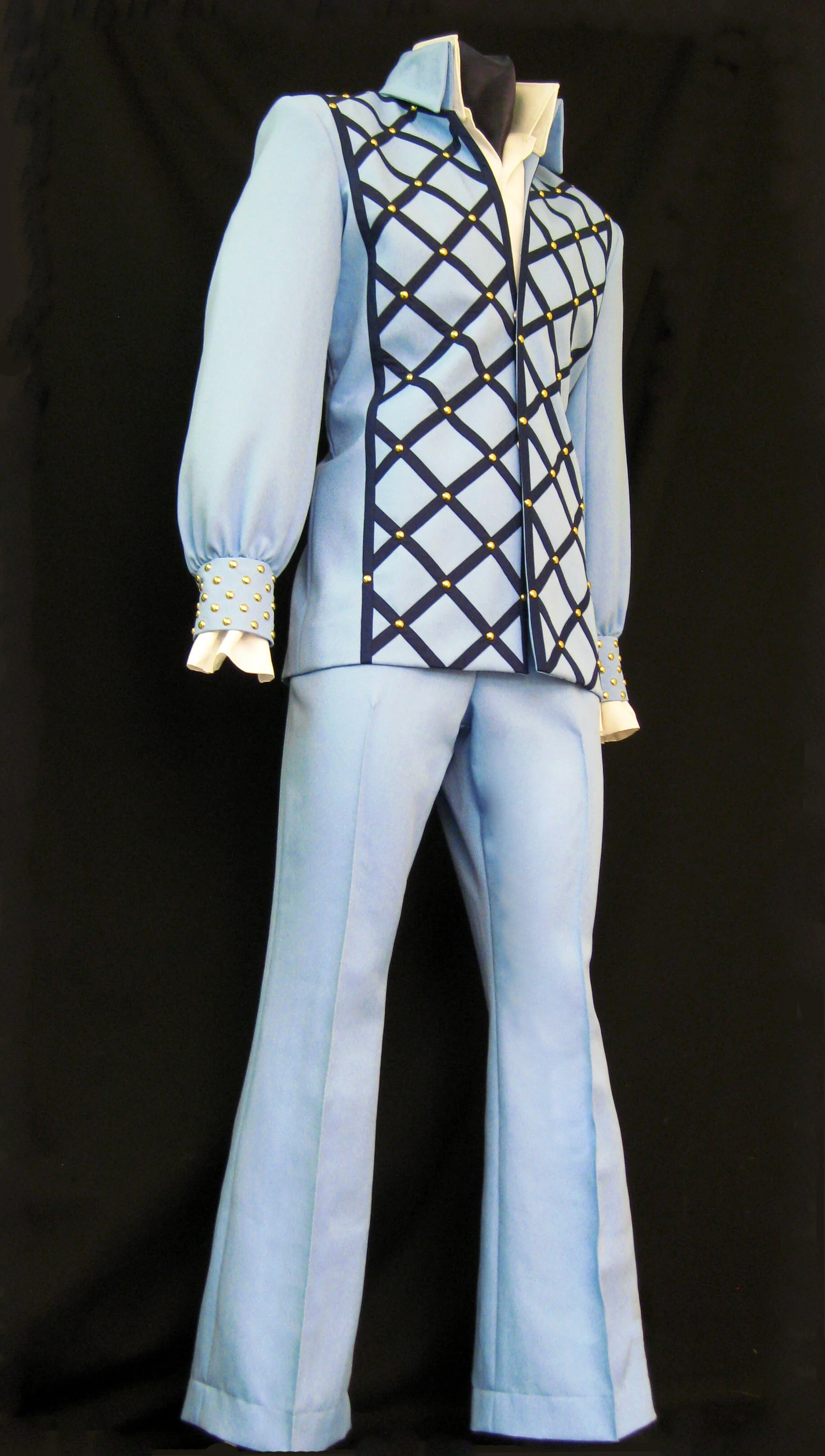 Lattice front Elvis jacket and pants