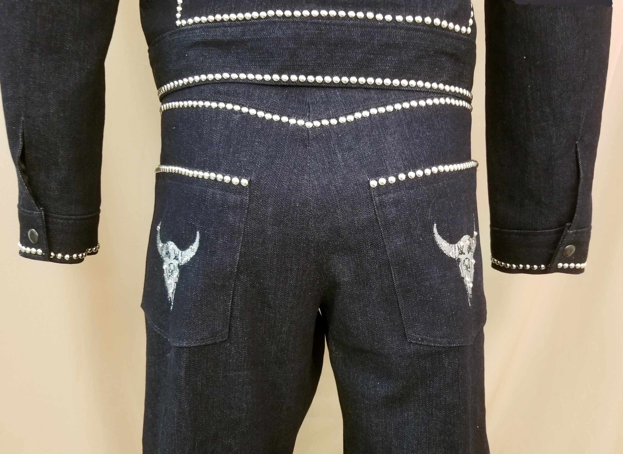Embroidered Western Denim 2pc Pants Back Pocket.jpg