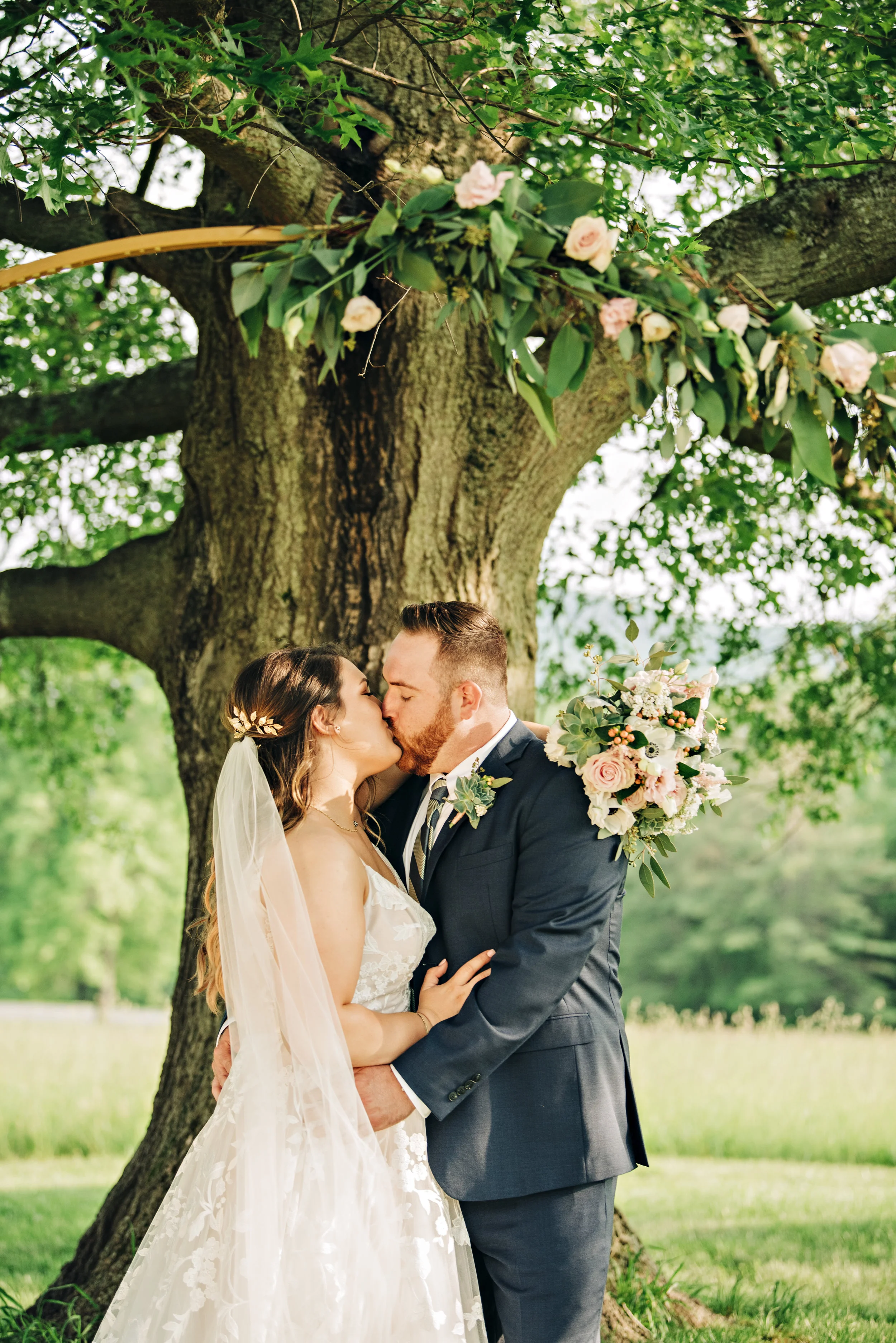 Dress+ Veil: Hayley Paige, purchased at The White Dress by the Shore, Clinton, CT