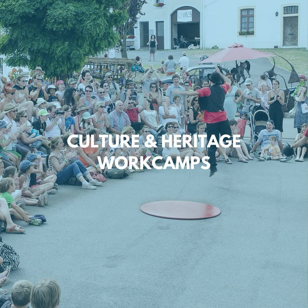 🎨 Immerse yourself in rich cultural exchanges through our culture &amp; heritage workcamps! 

☮️ These workcamps serve as gateways to a deeper connection and understanding between people, peace education and community building. From community festiv