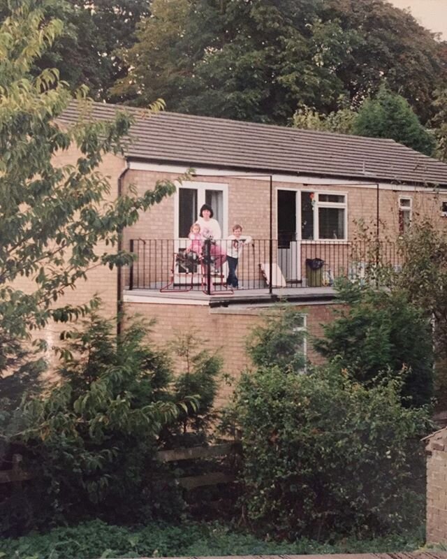 Did you know that I lived in England for a few years as a kid? My dad was in the United States Air Force. This is our porch at our home in Littleport, England.

I come across pictures like this and am so grateful for the opportunities God has given m