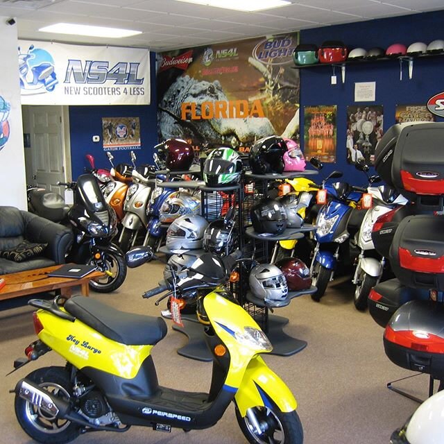 #Flashback to our 2007 @ns4l showroom. #newscooters4less #reflection
