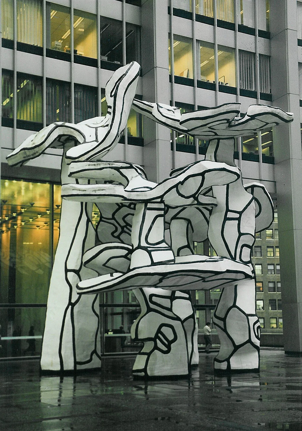 Jean Dubuffet’s Group of Four Trees