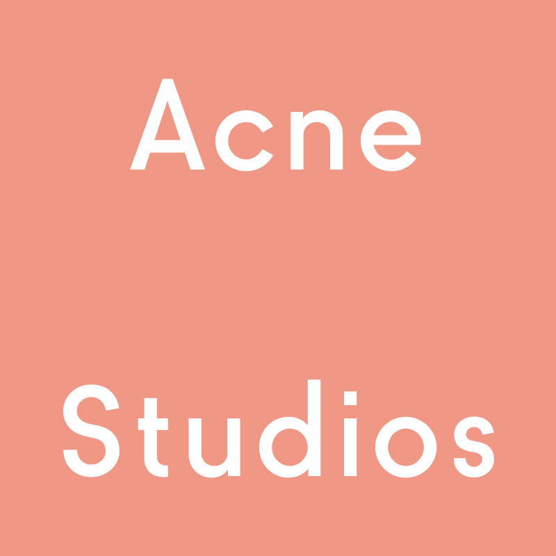 Acne Studios Brand Watch Line And Dot Creative