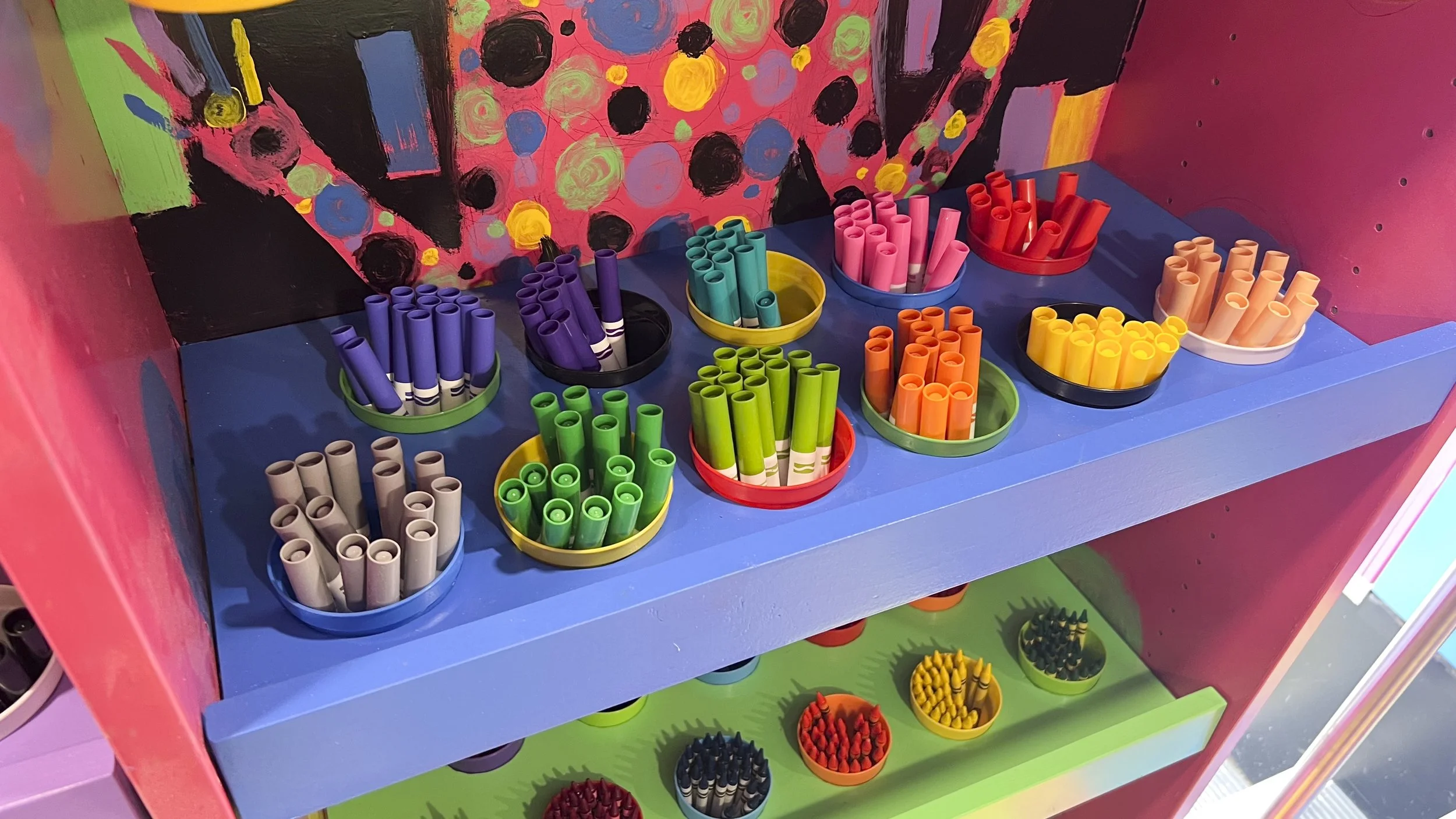 Artwork Supplies Ready for Our Artists