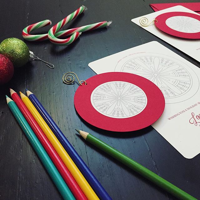It's beginning to look a lot like Xmas! Stay tuned! 🎄 #sneakpeek #process #design #interactivestationery #coloringcards #oksheila