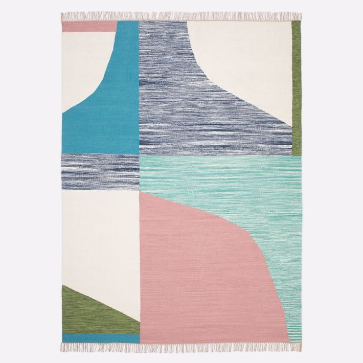 West Elm Colorful Rug