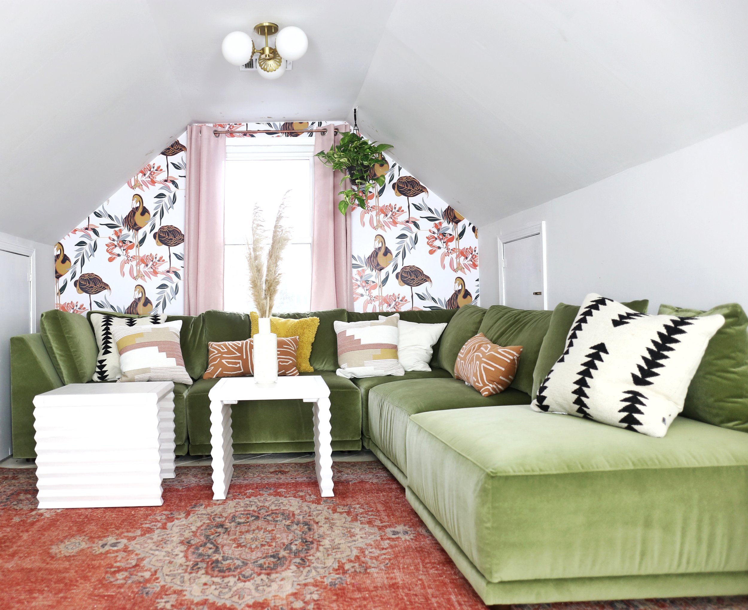 An Attic Room Makeover With Bassett