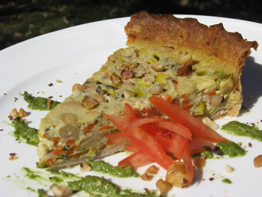 Vegan Italian Canellini Bean Quiche with Hazelnut Canellini Bean Fennel Pesto.jpg