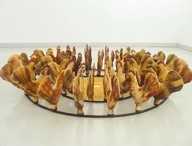Bir gun horoz olmak 40 gun tavuk olmaktan yegdir, 1998/ Courtesy of the artist