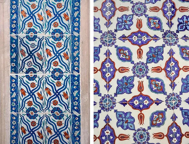 The Rustem Pasha Iznik tiles / Photo © Islamic Arts Magazine