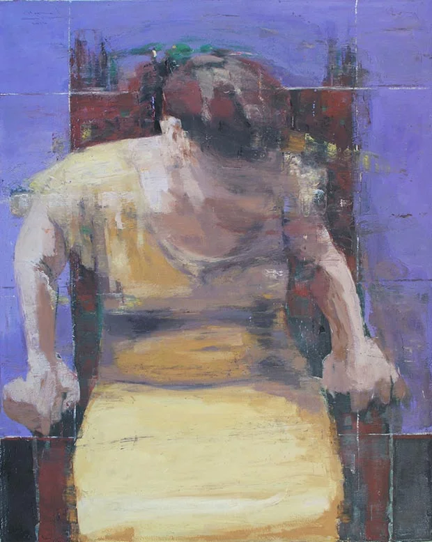Samir Fouad, Untitled, oil on canvas, 100x80 cm, 2014 / Courtesy of Made In..Gallery