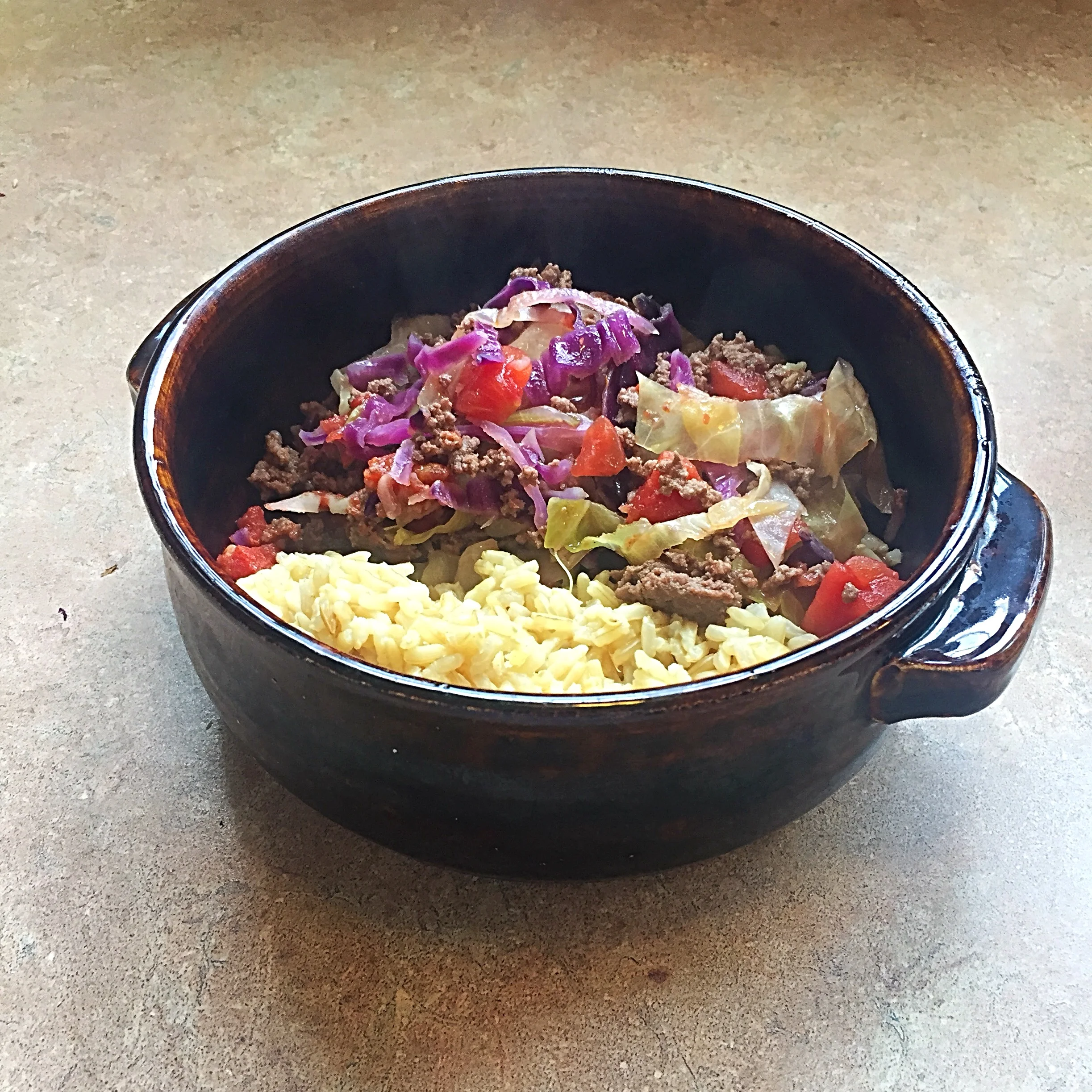 Uncle Bob's Cabbage & Rice