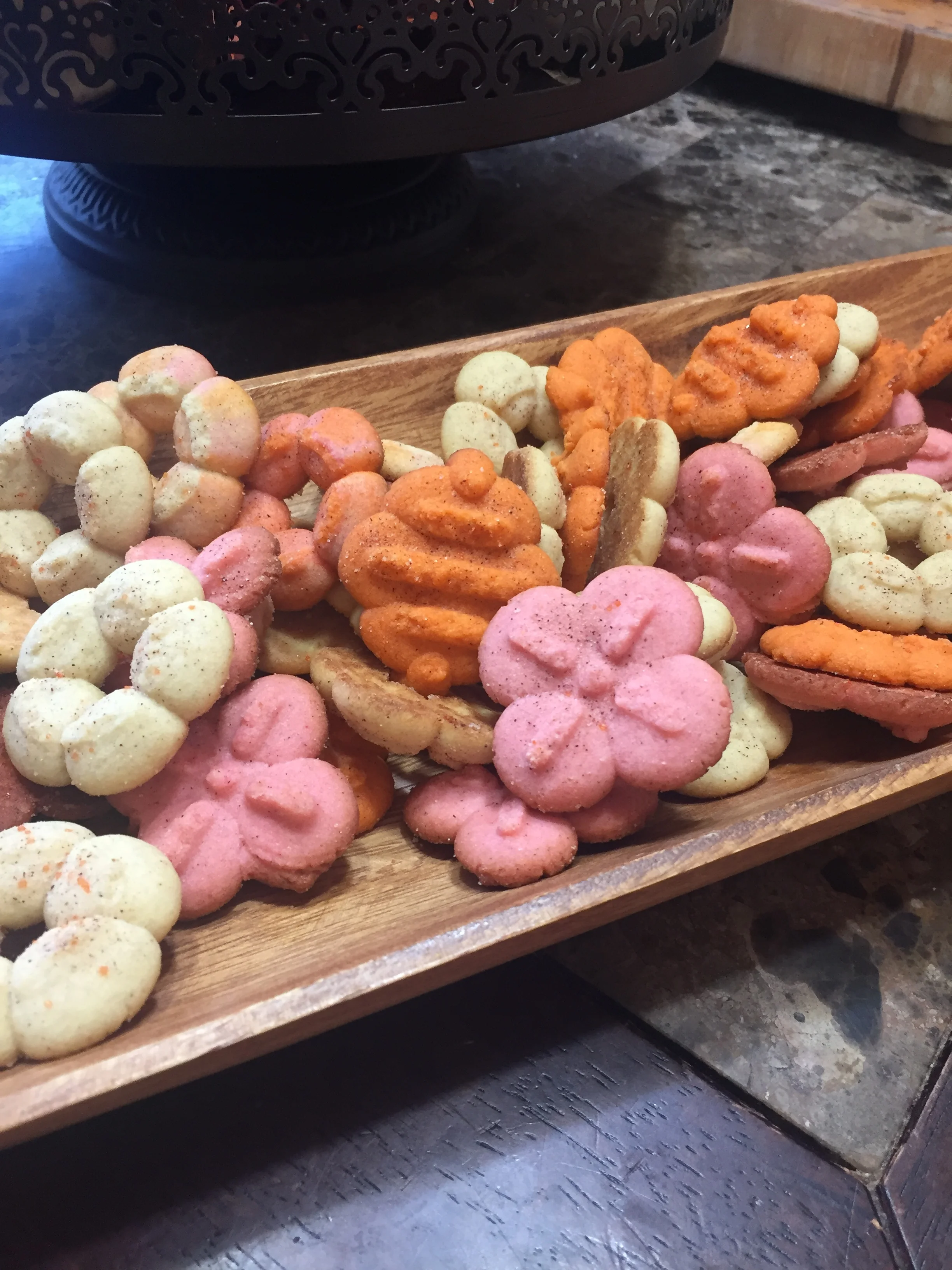 Maple Spice Spritz Cookies
