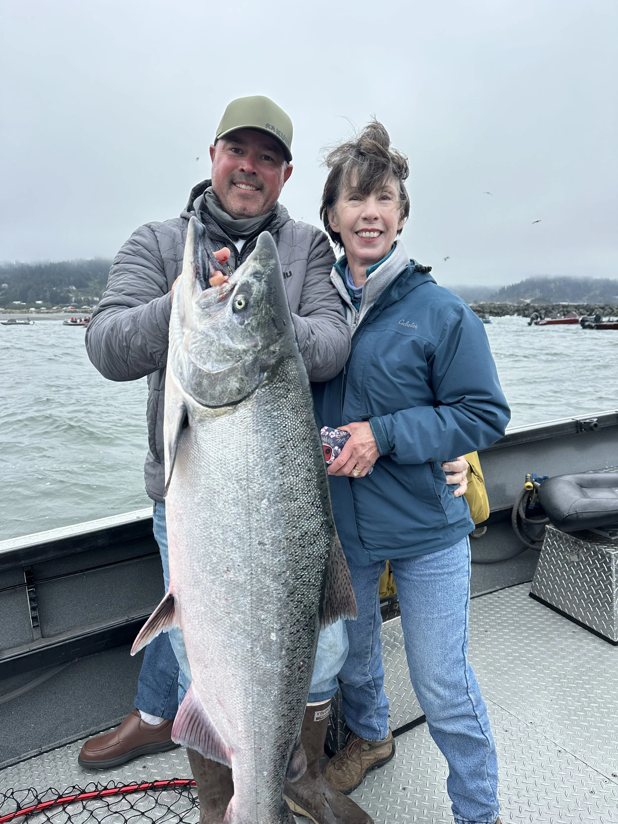 Now booking guided king salmon trips for gold beach Oregon 2026, season