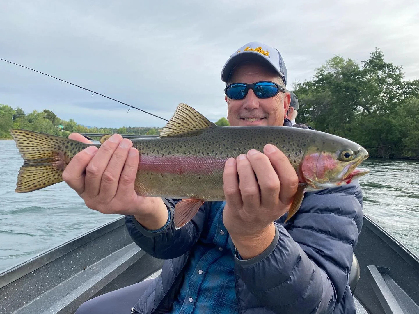 #jtfishingredding another good day putting the hammer 🔨 down! Don&rsquo;t hate the bait..
@jeffgoodwinfishingteam @pautzke_bait @bradskillerfishinggear 
#sacramentoriver #troutfishing #fishingeveryday #shasta #fishitwell #fishingtrips #getoutdoors