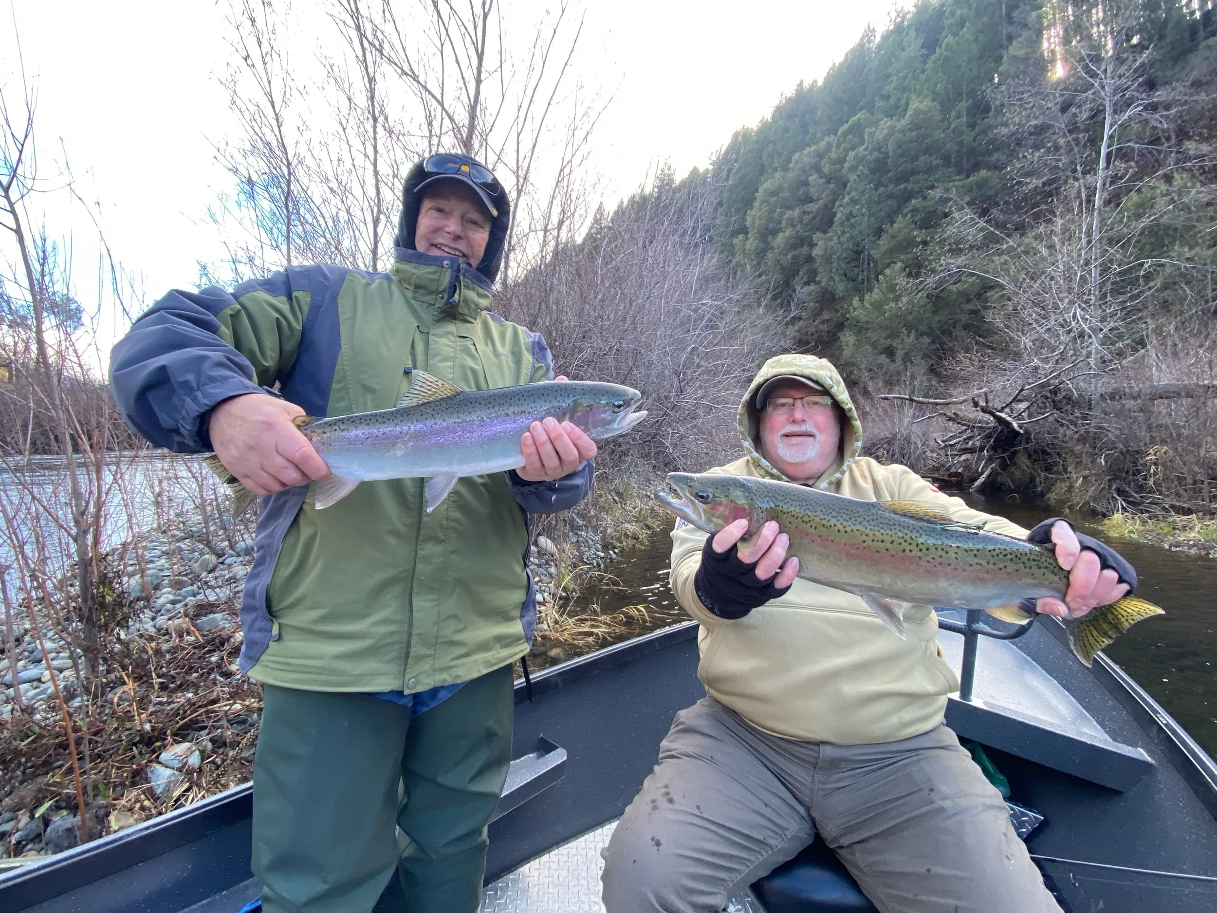 1/1/2022 trinity river steelhead fishing report.