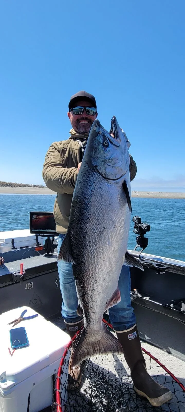 Gold beach Oregon king salmon