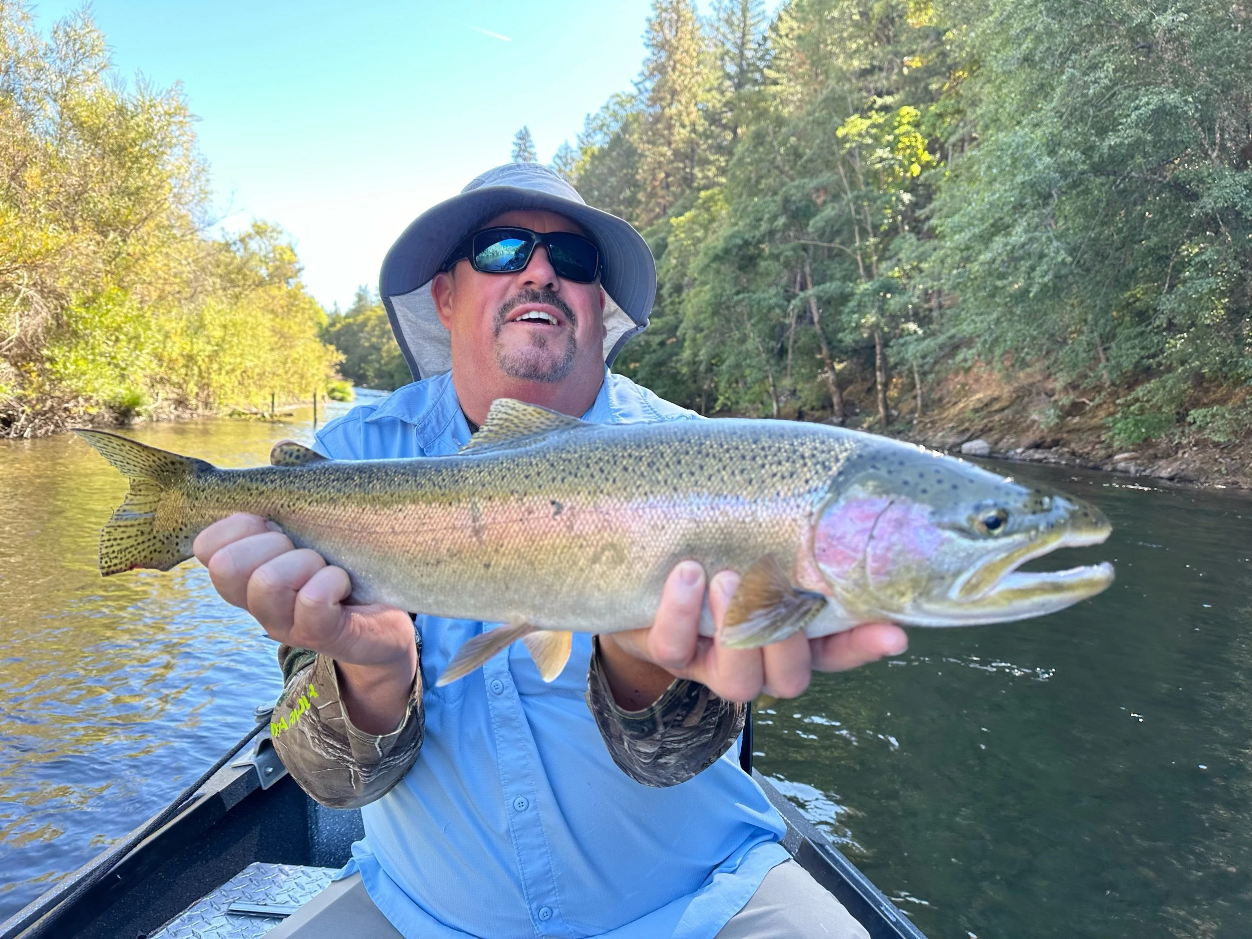 Trinity River steelhead season starts Now!!