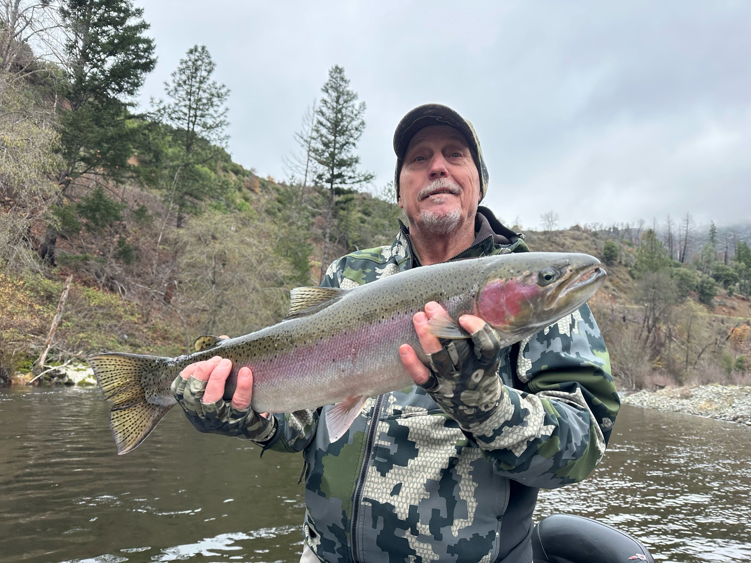 Trinity River weekly steelhead fishing 🎣 Report November 27th 2025