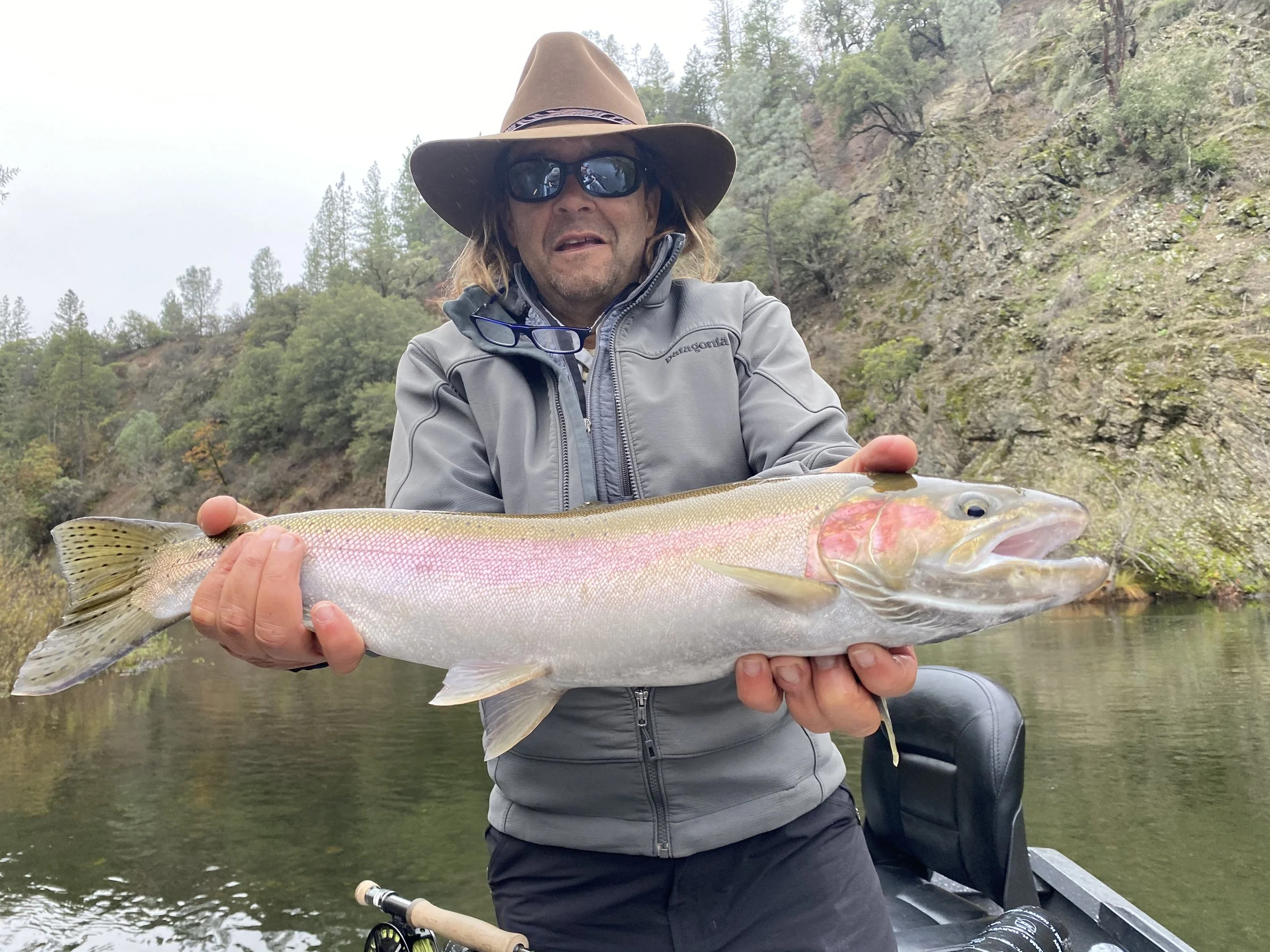 Trinity river steelhead on the fly,