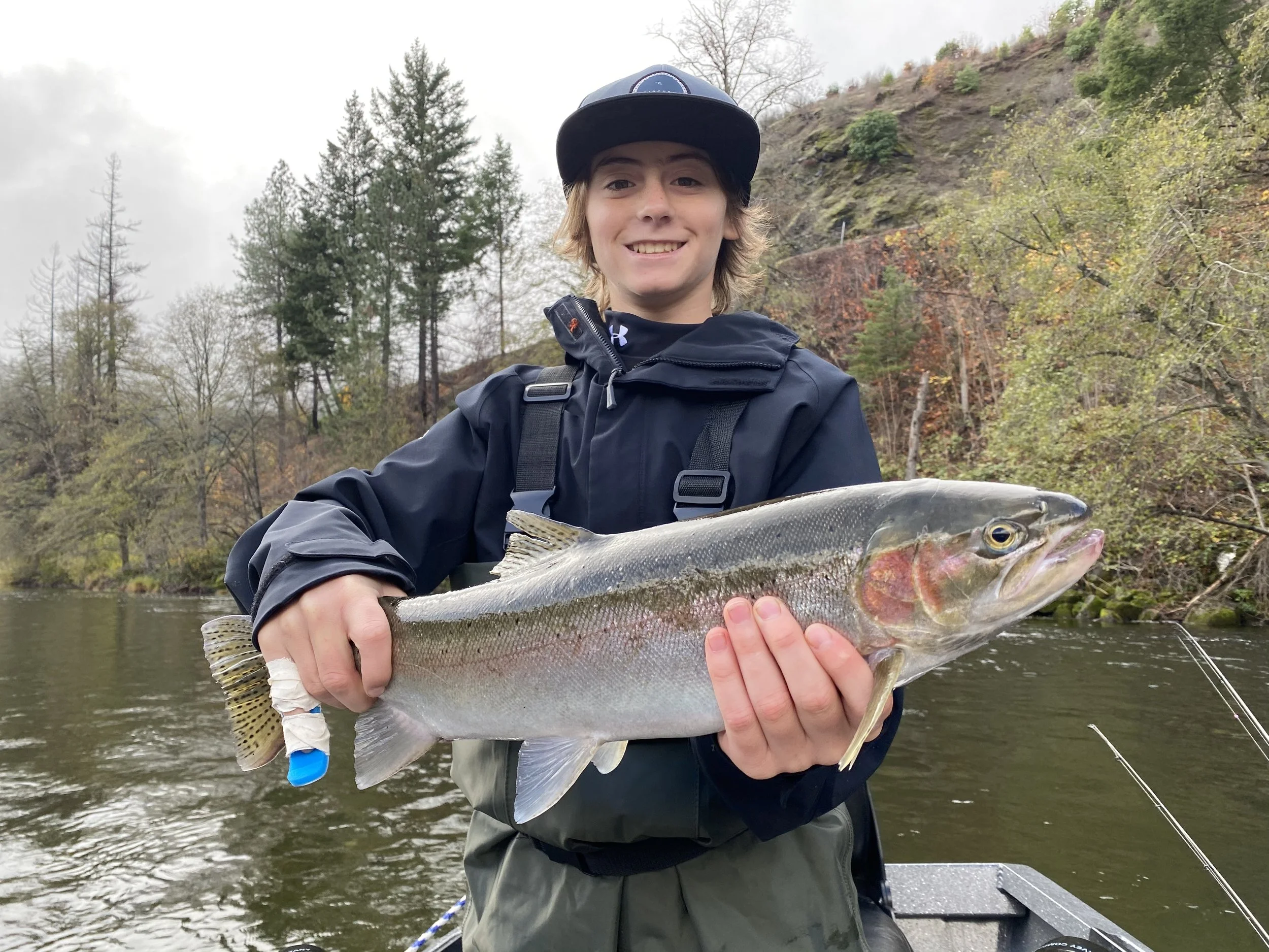 Trinity river steelhead fishing,