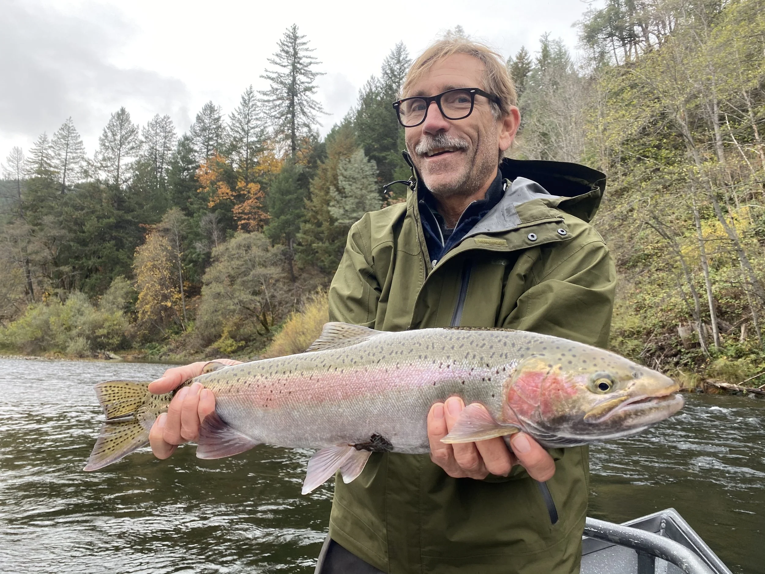 Come and enjoy a day or two on the trinity river steelhead fishing,