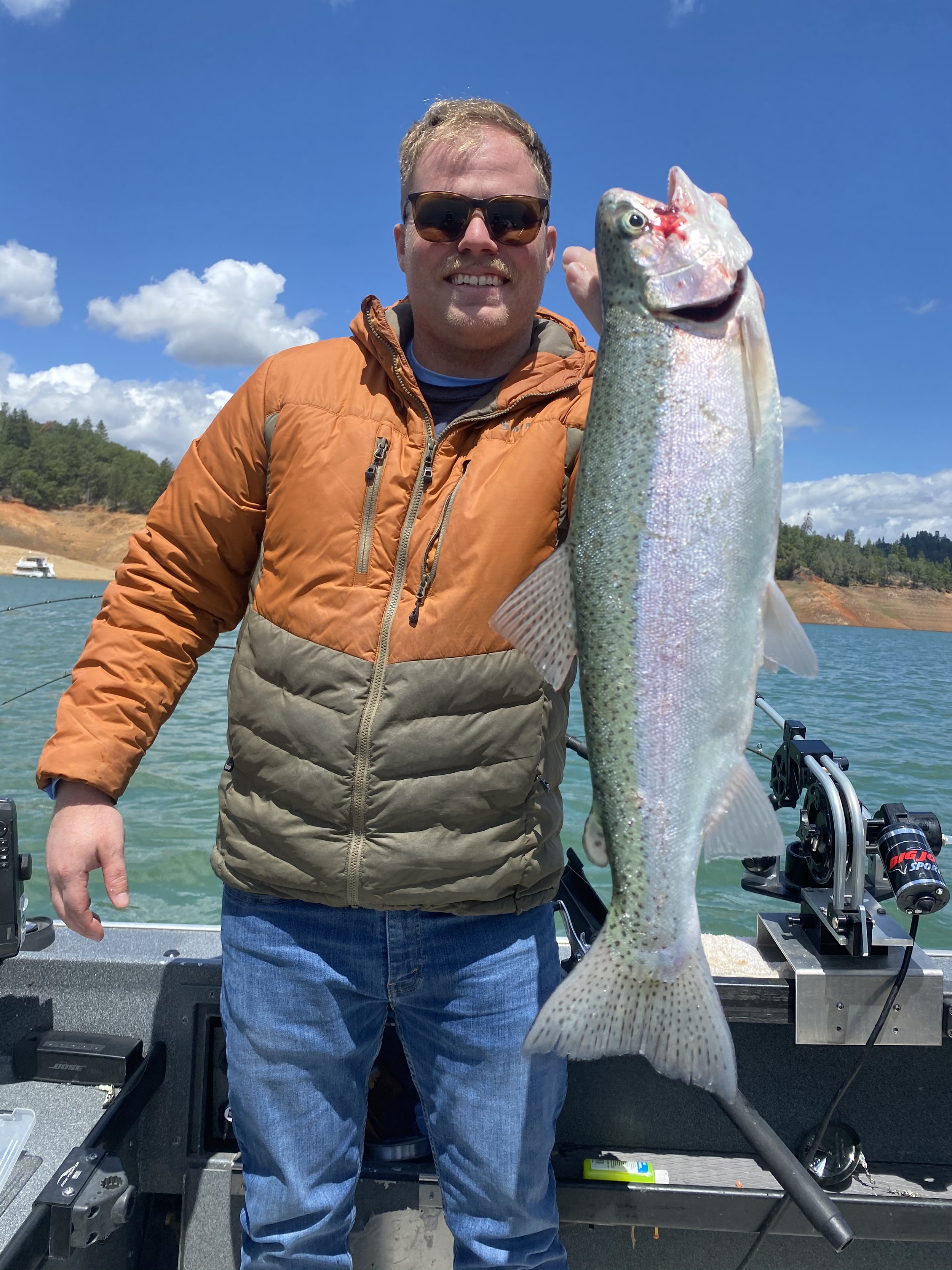 Shasta Lake Fishing Guides Justin Thompson Fishing