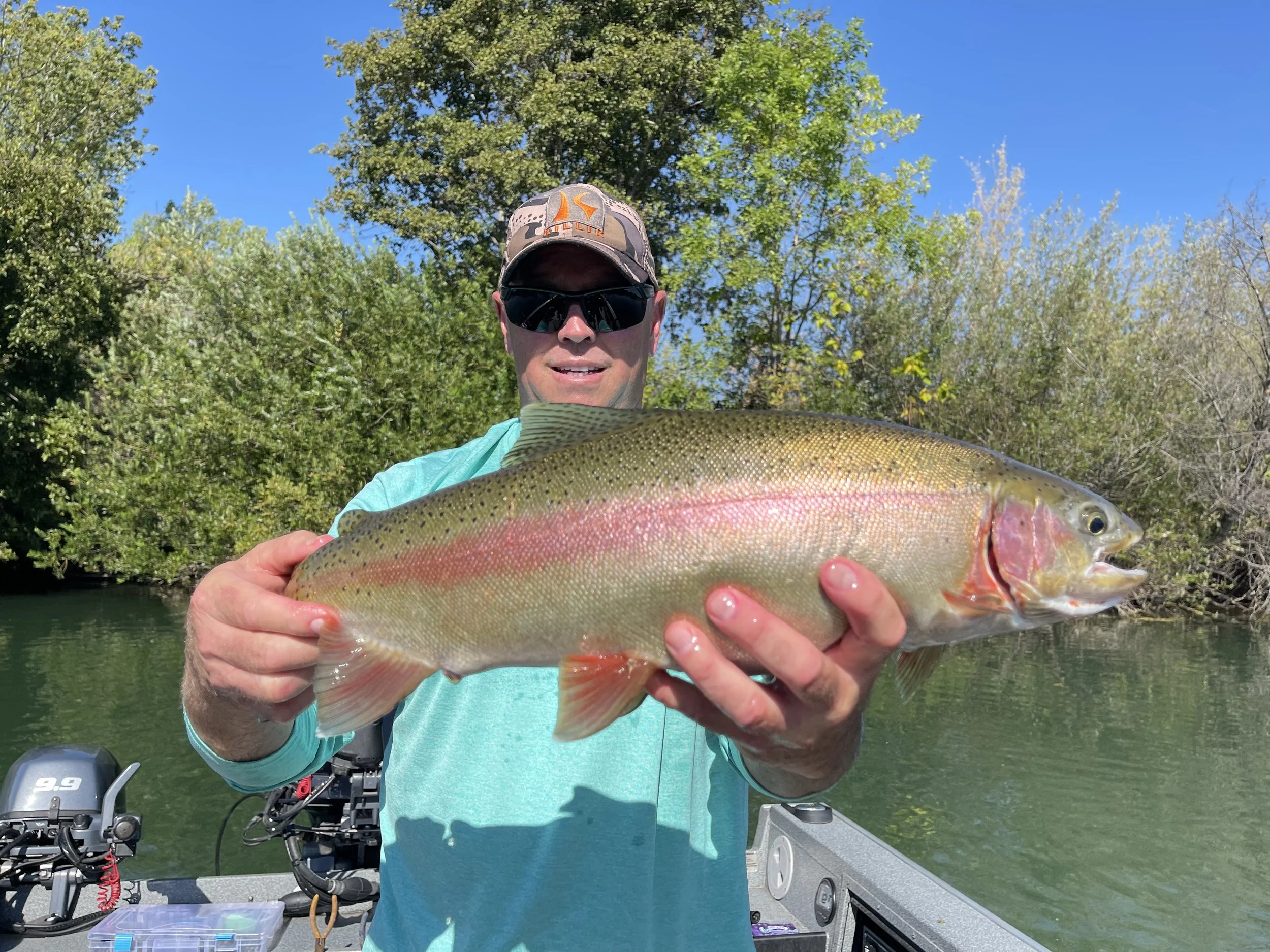 Sacramento River king salmon fishing report 8/20/2022 — Justin Thompson