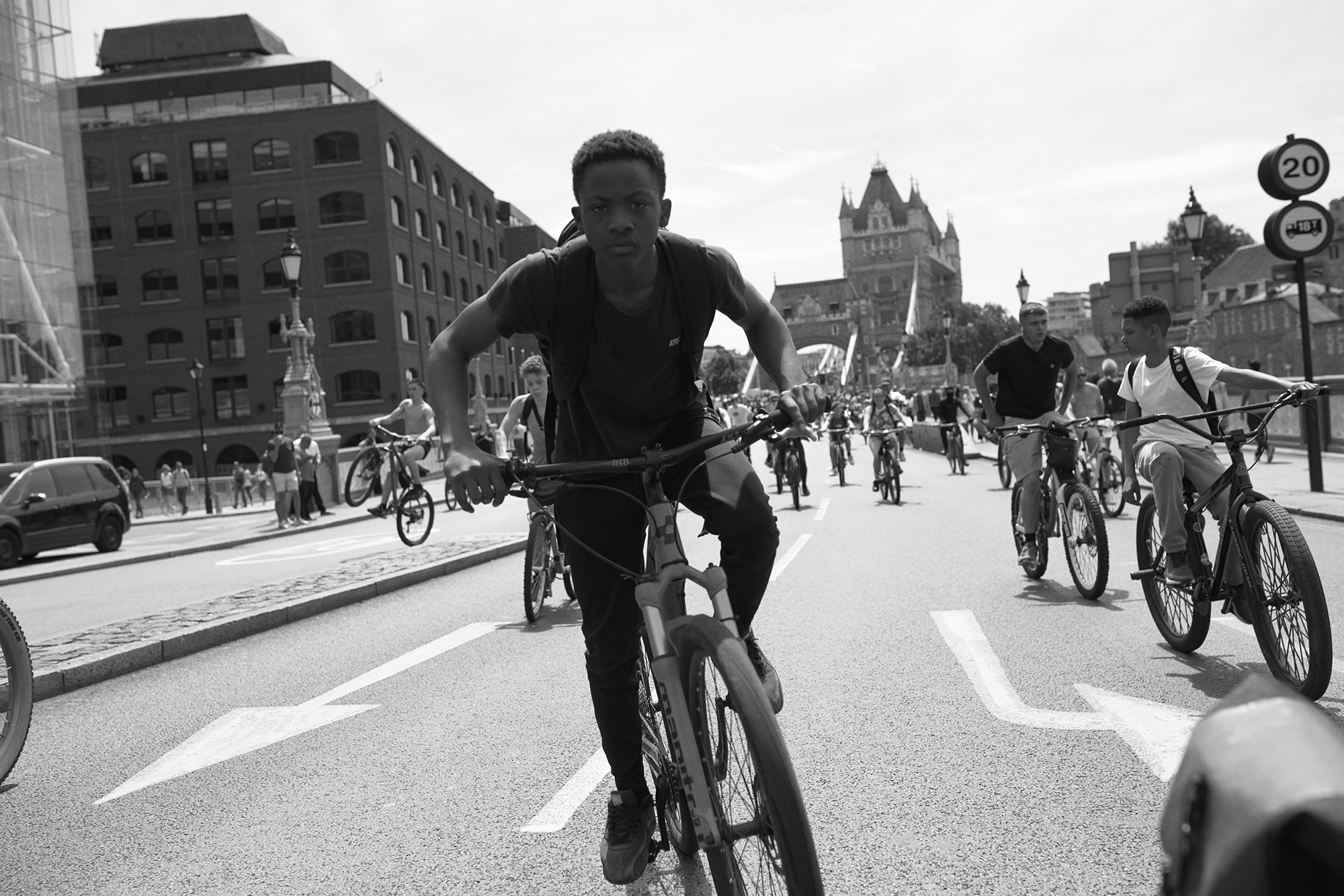 Tour de Stance: BikeStormz saddles up with the us sock brand to launch latest exhibition in Covent Garden