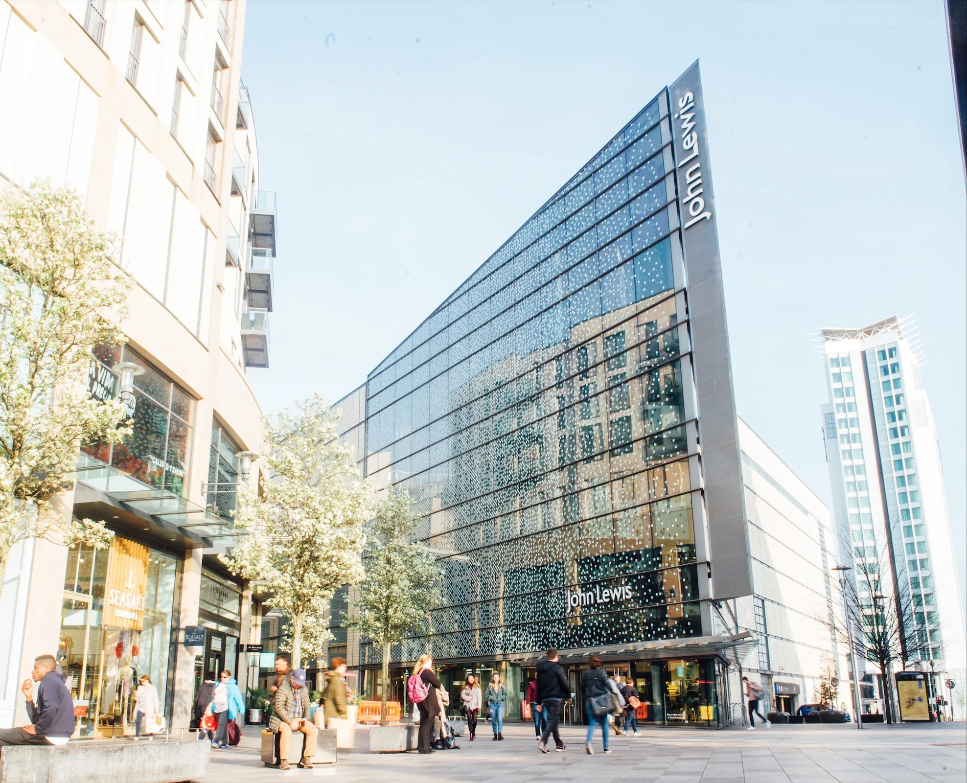 The Ivy Cardiff climbs on board at St David's, Cardiff