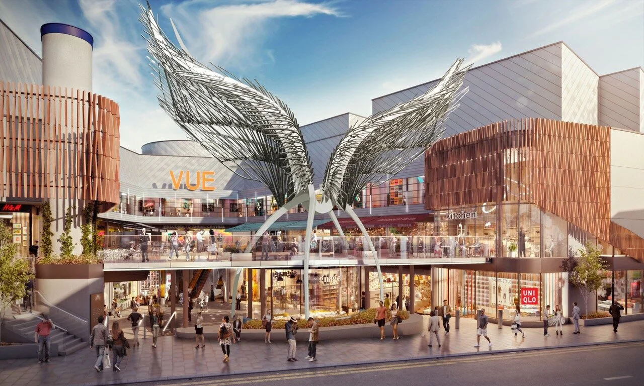 Angel Central raises the iconic wings