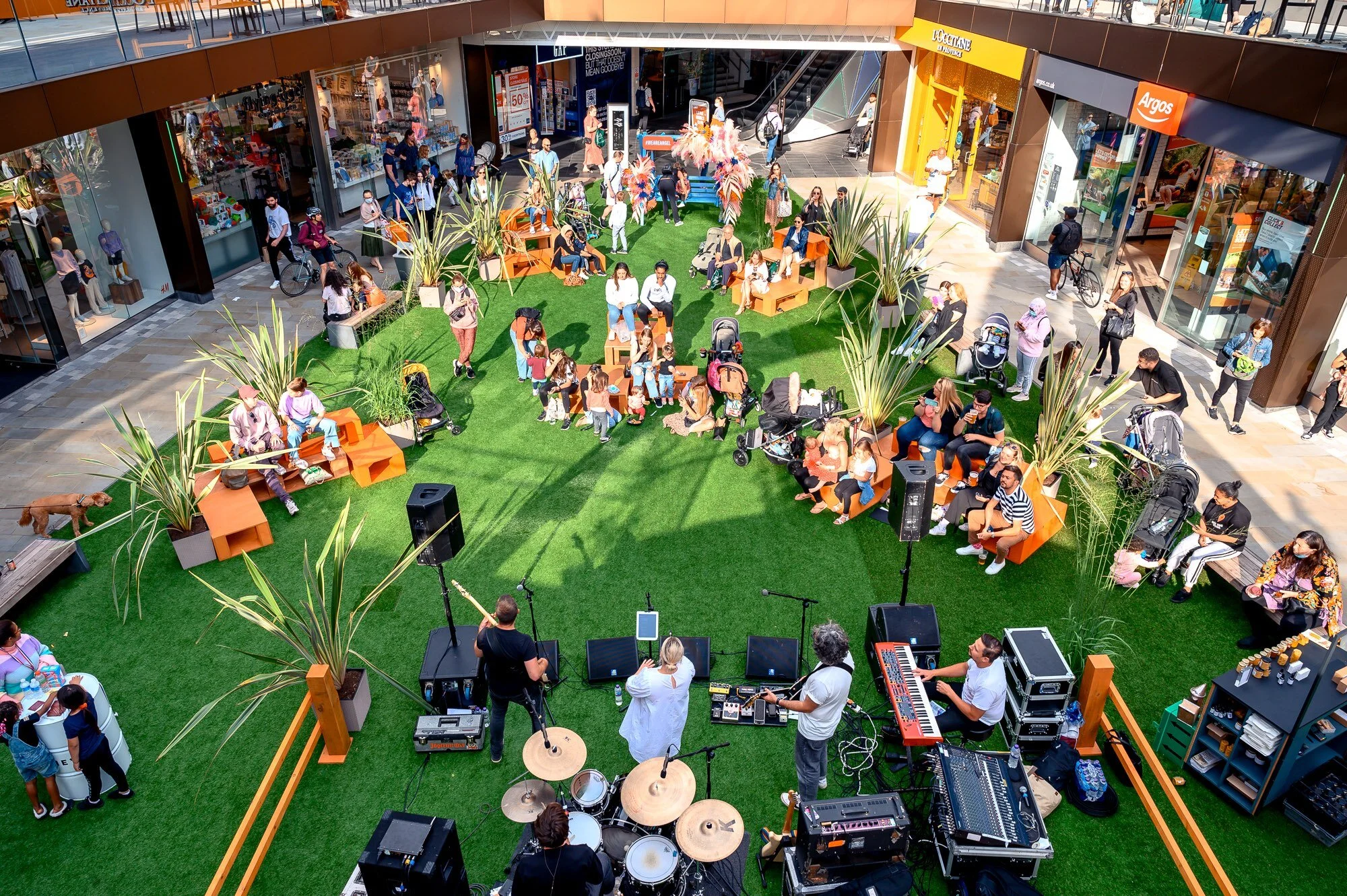 CBRE Global Investors' Angel Central celebrates refurbishment with summer fête