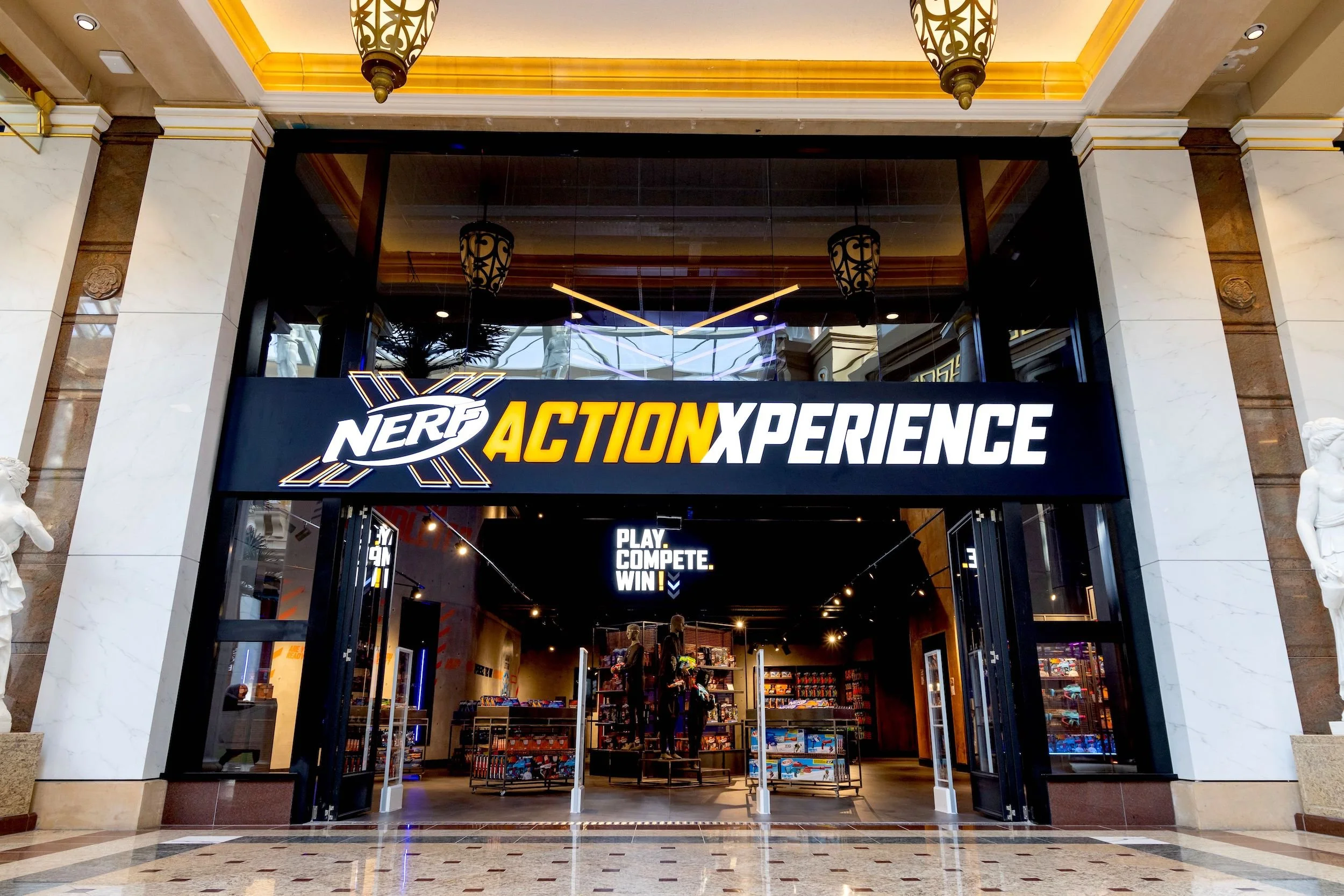 Nerf hits the target as Trafford Palazzo lands second UK debut in quick succession following King Pins