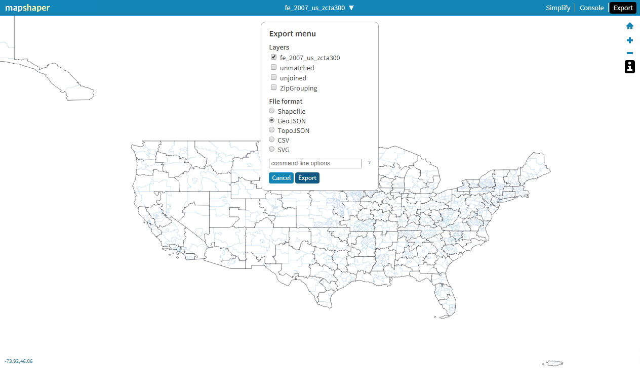 Mapping in Cognos 10.png