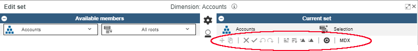 Planning Analytics Version 2.0.52 New Toolbar