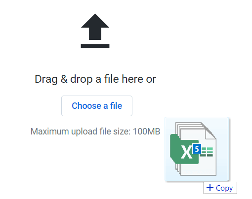 Uploading Excel Files to Trifacta for Data Preparation