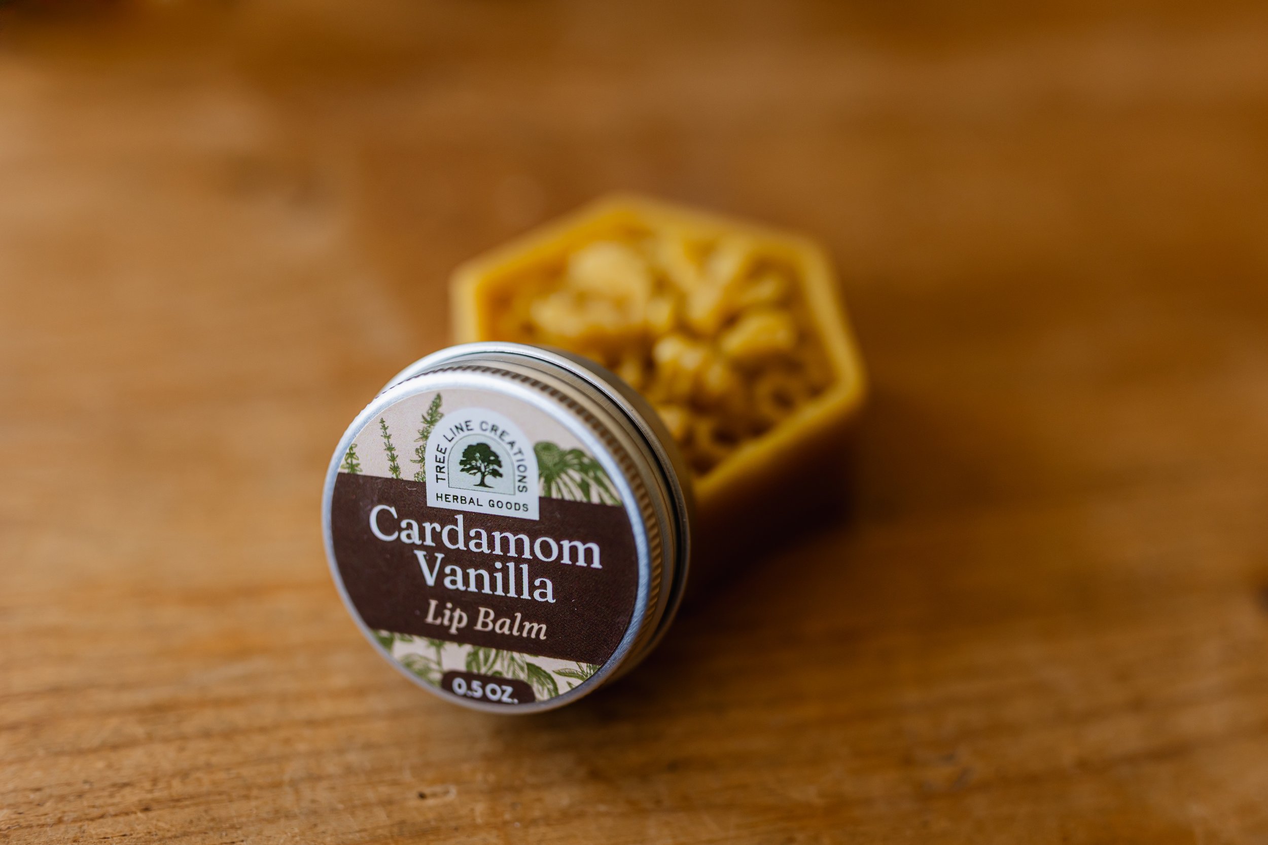 Cardamom Vanilla lip balm