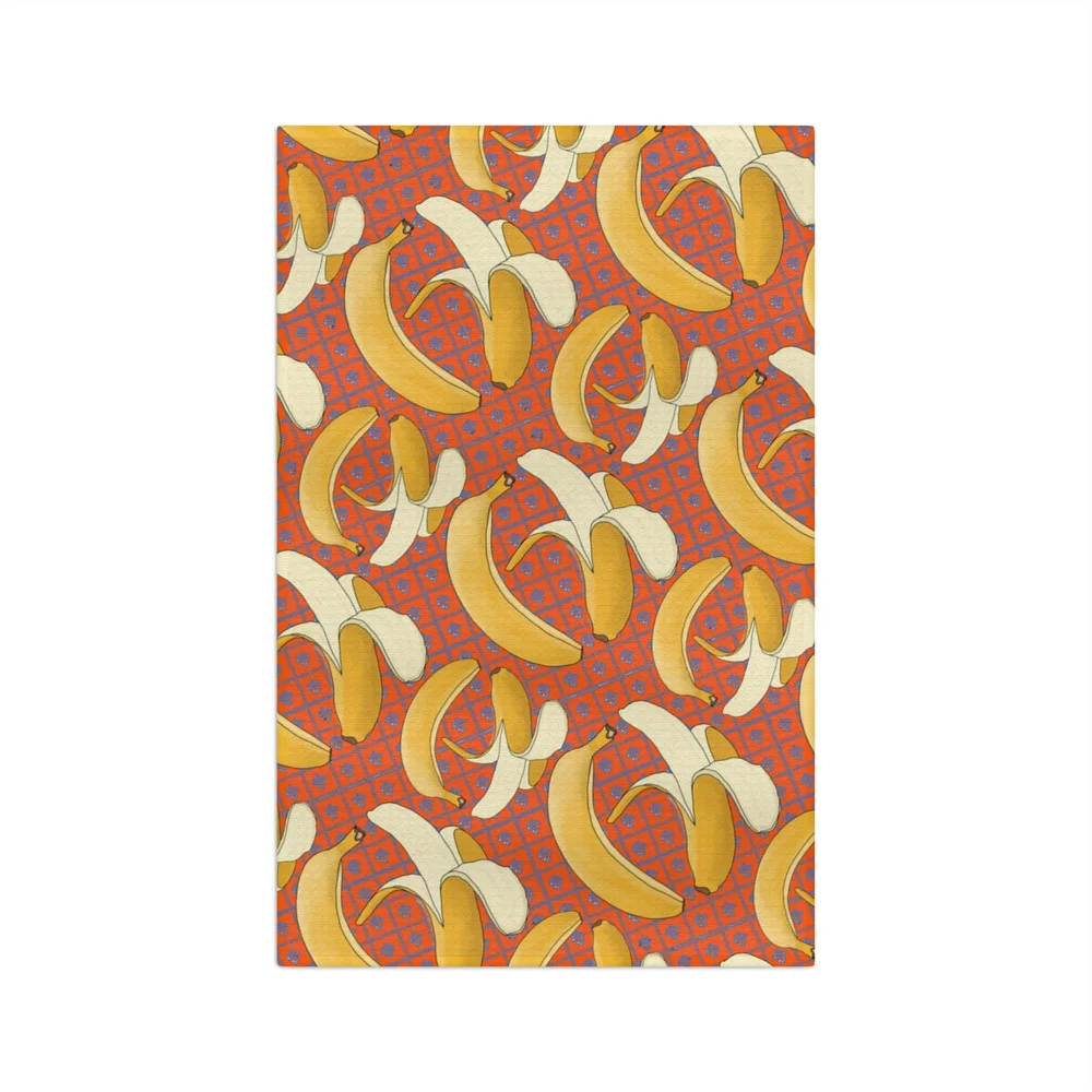 Bananas! Soft Tea Towel — Mara Sprafkin Draws