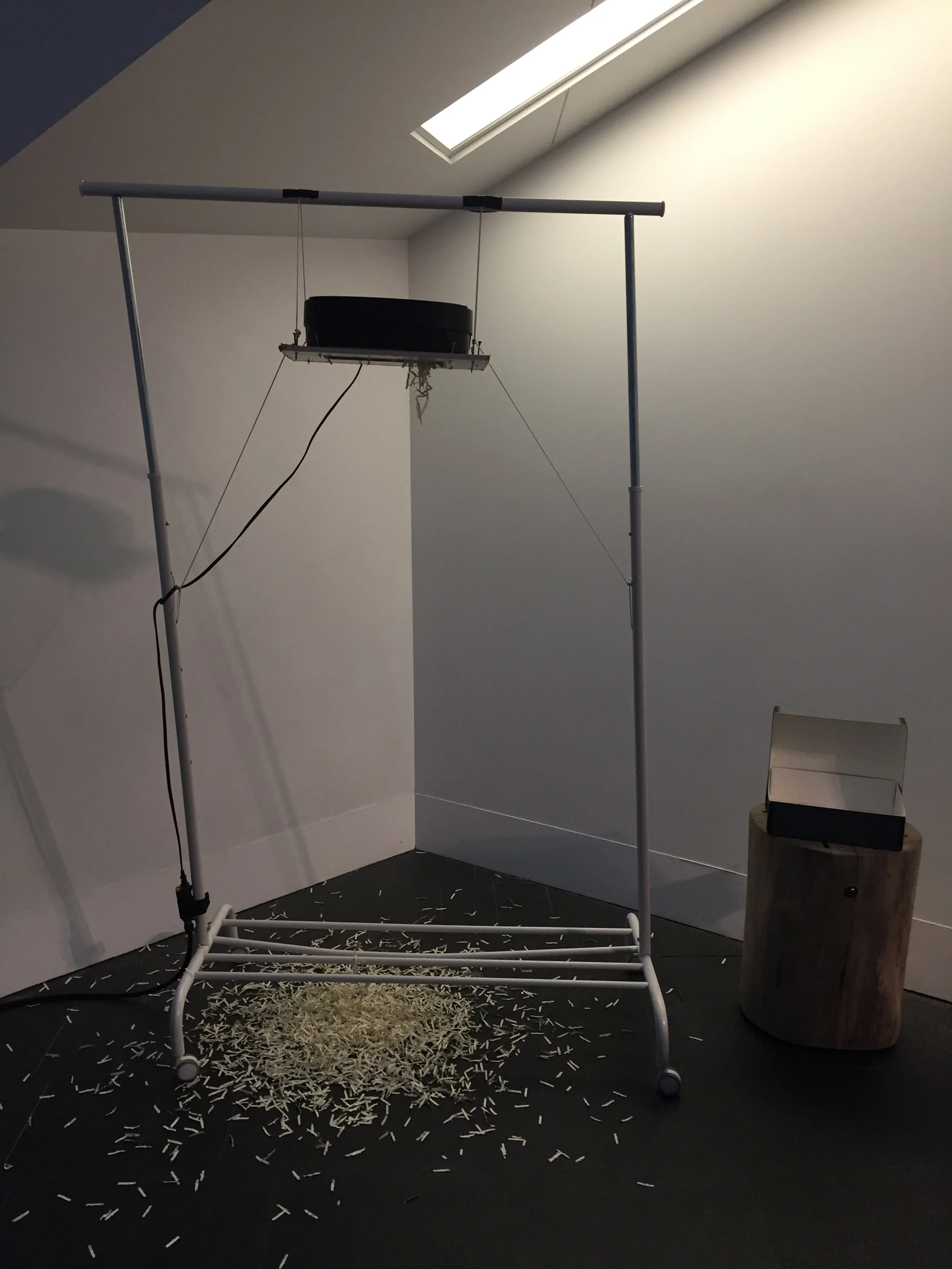  Participants were invited to either archive or shred this confessed animosity. Does the act of holding onto one’s anger through archiving come at a price? What happens when we choose to let it go?  