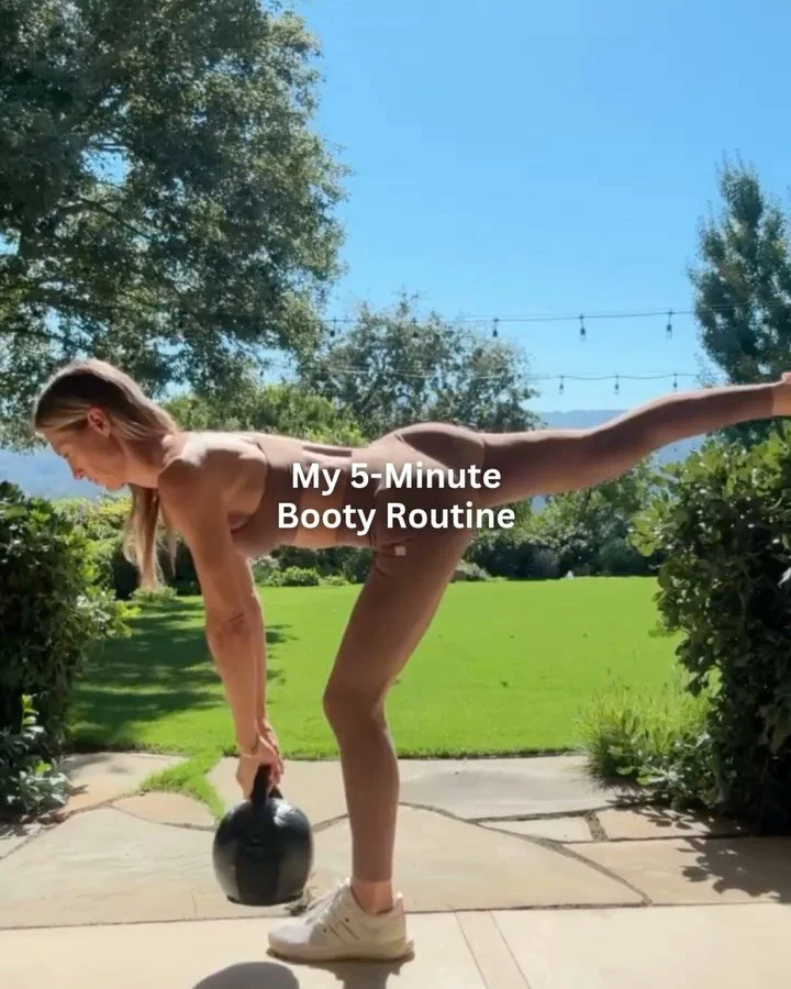 Never met a girl who doesn&rsquo;t love a good booty burn. 🍑

You can find more of my workouts like these on the @melissawoodhealth app! Sign up with code KIM for a special discount and start moving with me today.