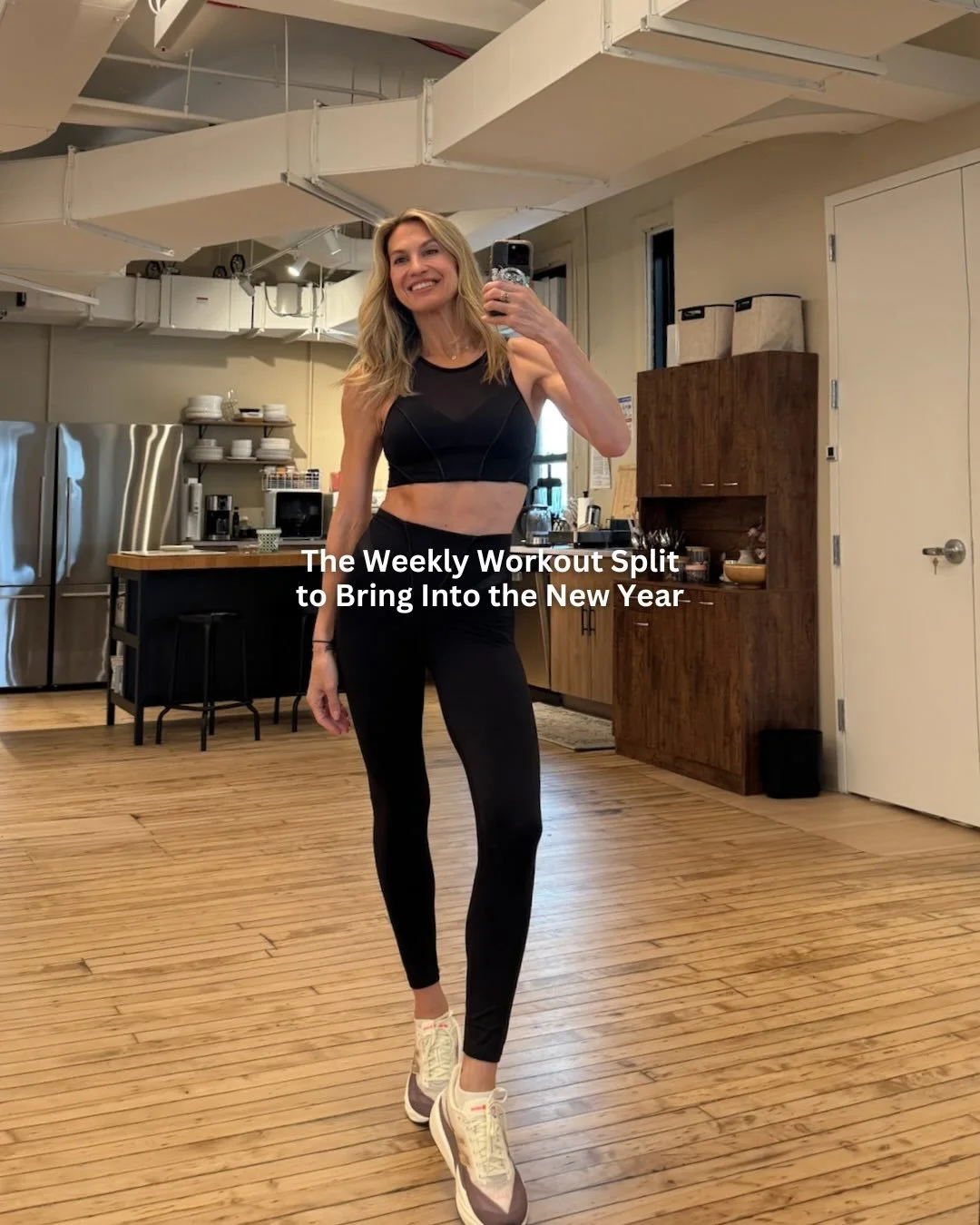 If you&rsquo;re heading into the new year wanting a routine that actually feels good and works, this is the weekly workout split I swear by and recommend most often.

Three days of cardio to support heart health and endurance. Two days of strength to
