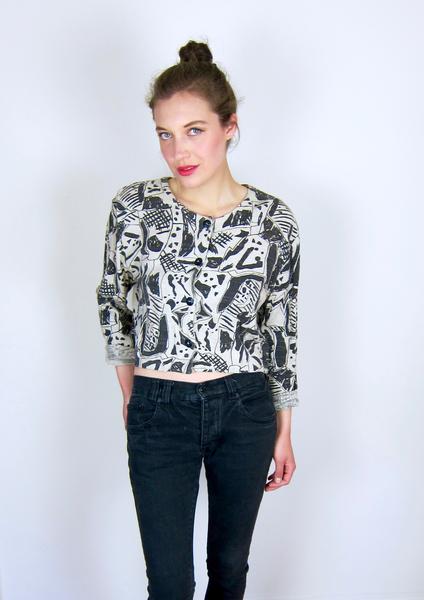 Tan and Black Patterned 80's Top-38.jpg