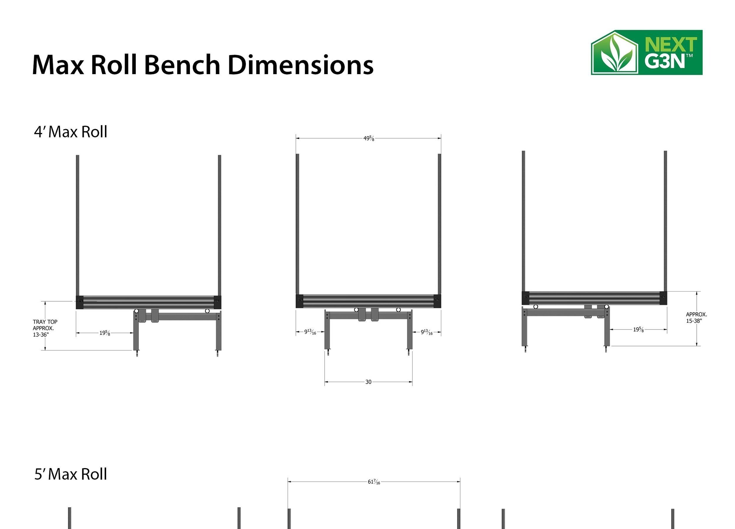 View Max Roll Dimensions