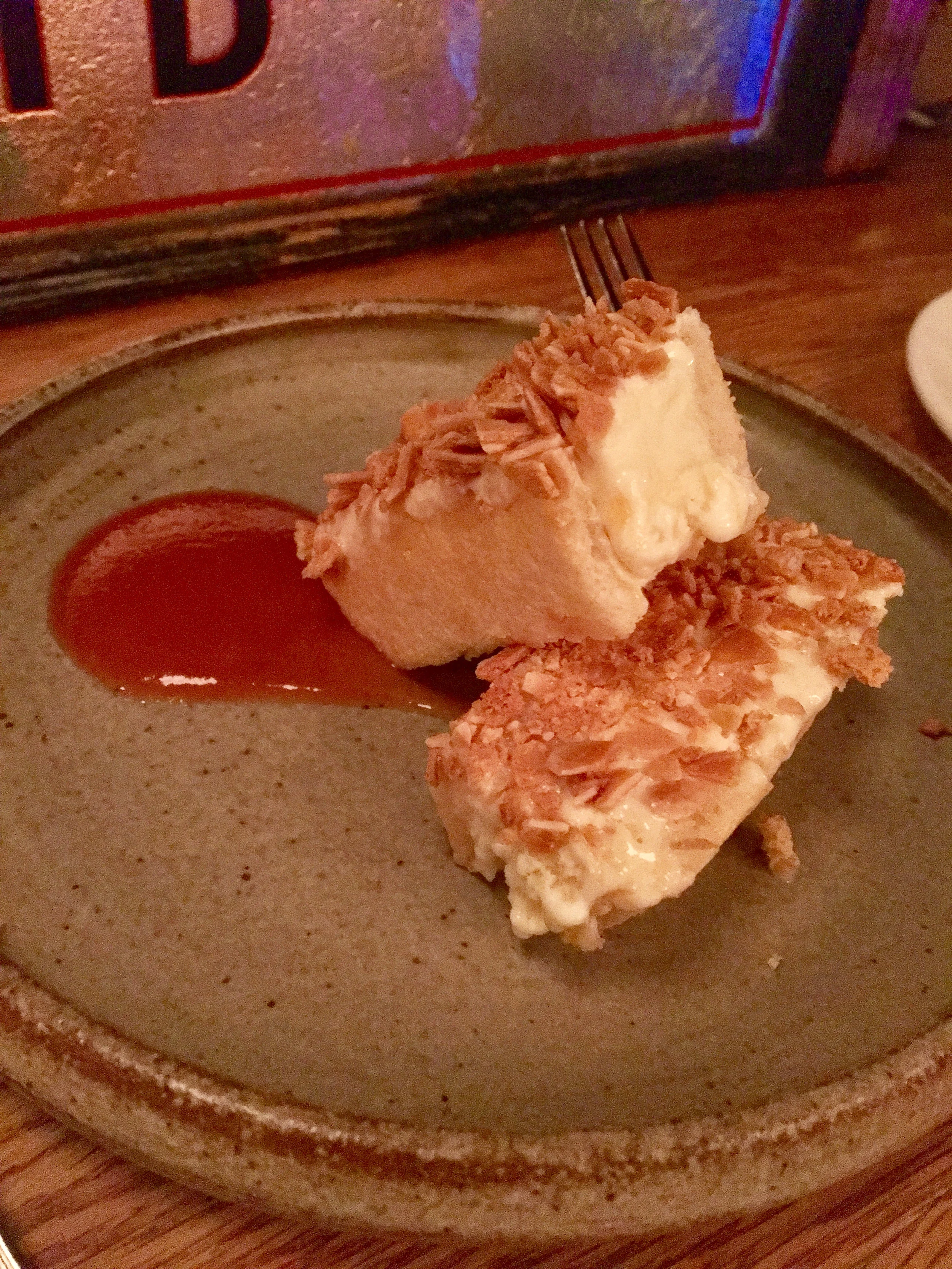 Ice Cream Sandwich: Peach, Bourbon, Almond