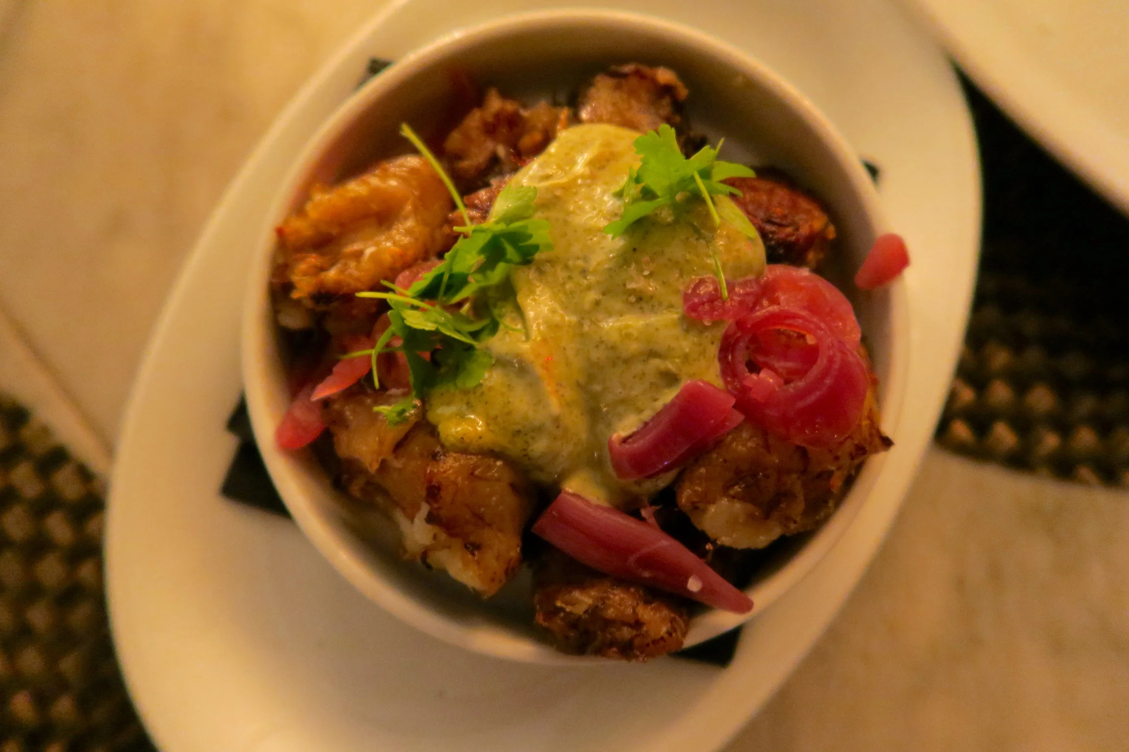 Roasted Sunchokes za'atar aioli