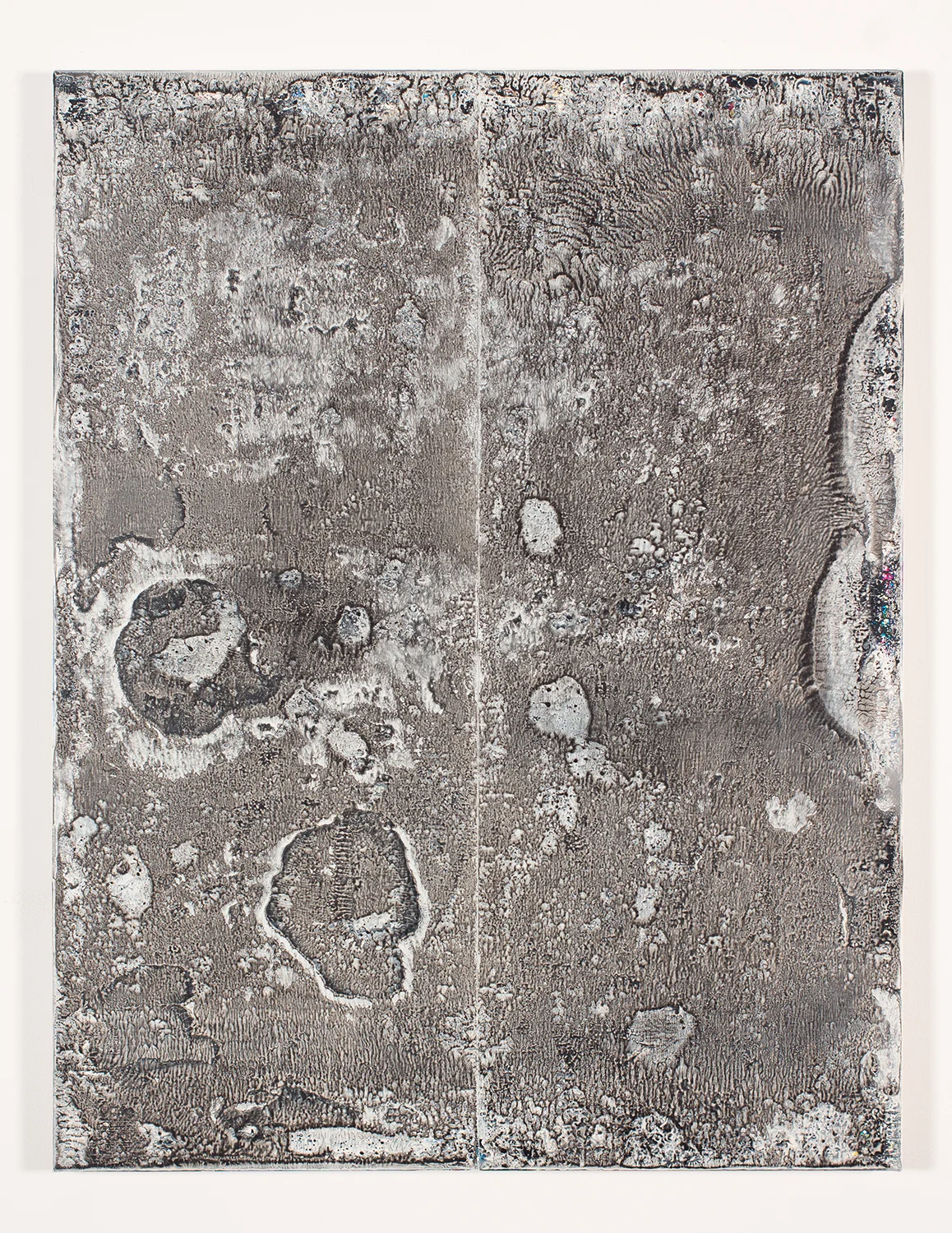 Residue 44 x 34 inches, Acrylic on Canvas, 2017