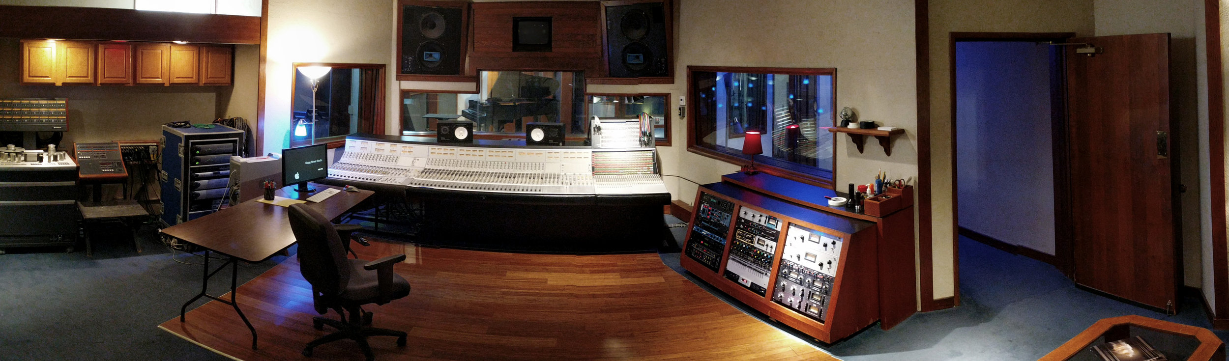 The music was recorded at Stagg Street Studio in Van Nuys, California.