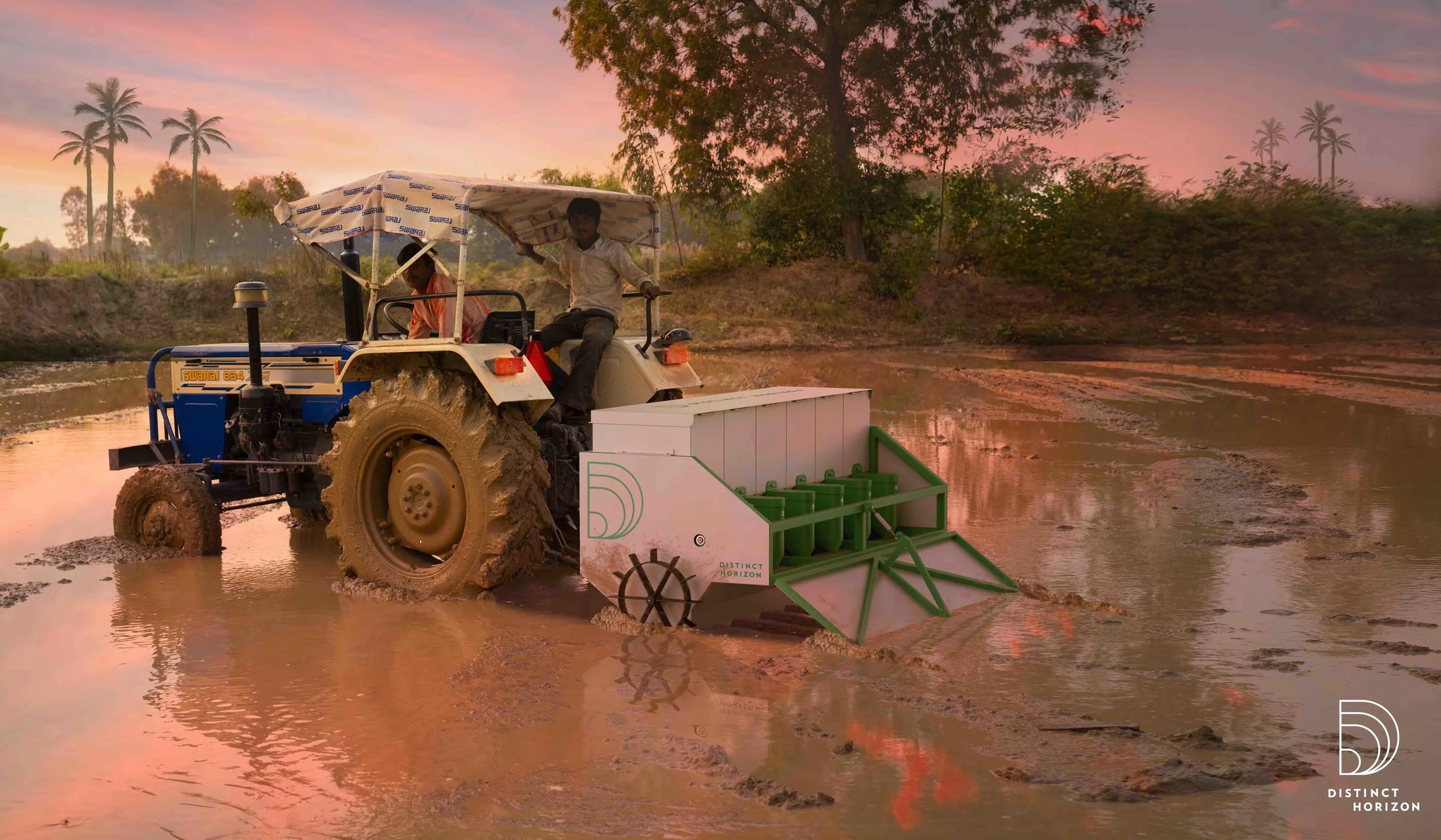 Final tractor attachment render